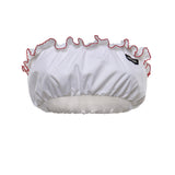 Top bandeau in popeline con ricami TP9164 197FF03DU MIU MIU 