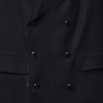 Cappotto in lana con bordi grezzi S52AA0209 M36035900 MM6 Maison Margiela 