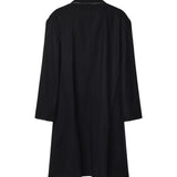 Cappotto in lana con bordi grezzi S52AA0209 M36035900 MM6 Maison Margiela 