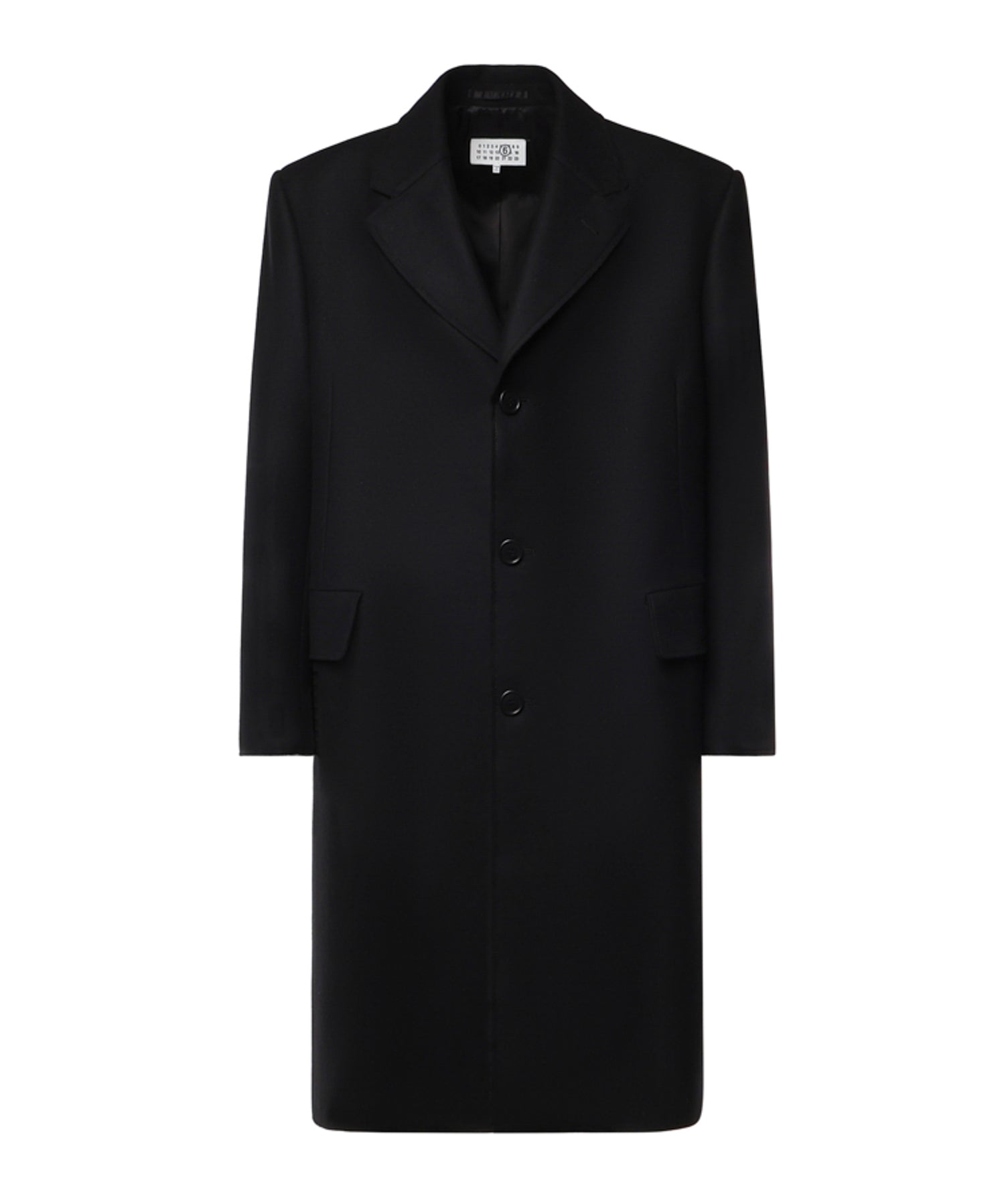 Cappotto monopetto in feltro di lana SH0AA0027 S52207900 MM6 Maison Margiela 