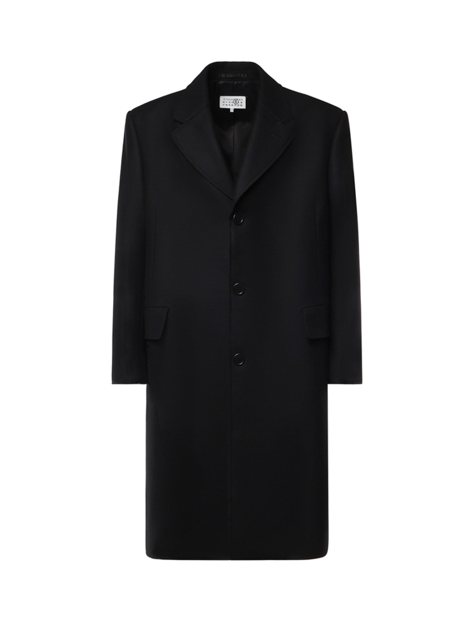 Cappotto monopetto in feltro di lana SH0AA0027 S52207900 MM6 Maison Margiela 