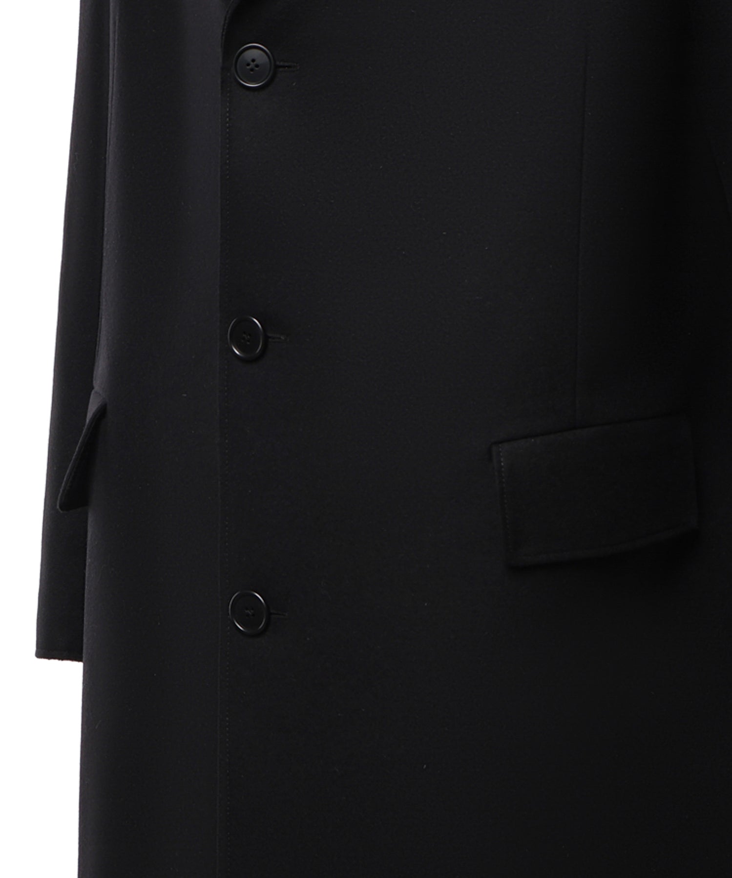 Cappotto monopetto in feltro di lana SH0AA0027 S52207900 MM6 Maison Margiela 