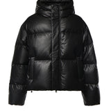Piumino con cappuccio SH0AM0098 M36016900 MM6 Maison Margiela 