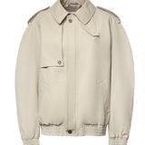 Giacca in twill di cotone SH0AM0103 M36019112 MM6 Maison Margiela 