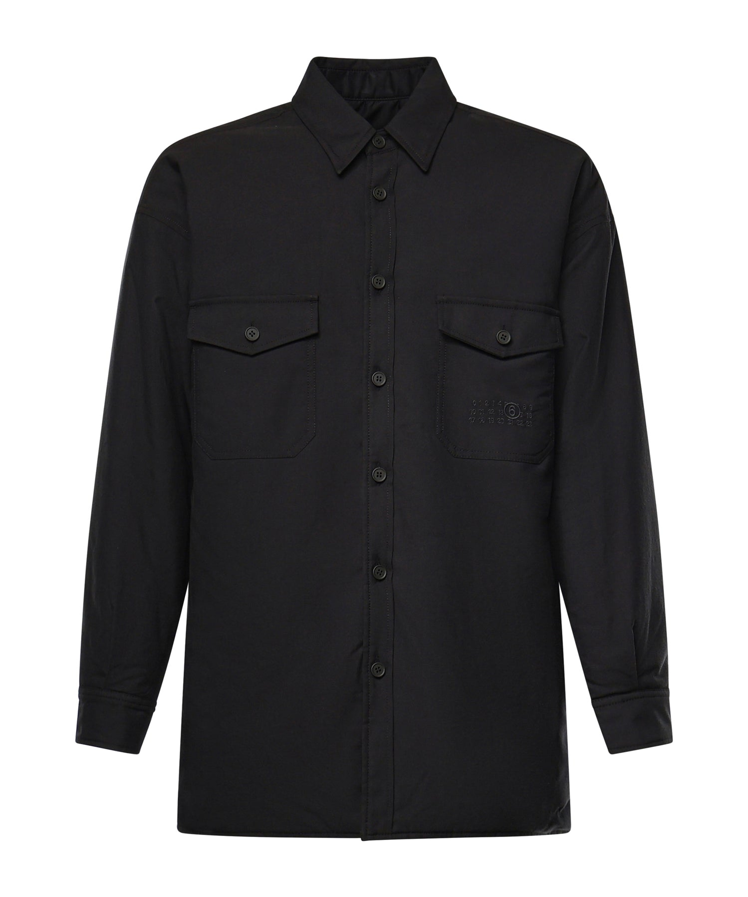 Camicia in misto lana<BR/> SH0DT0045 MTN193962 MM6 Maison Margiela 