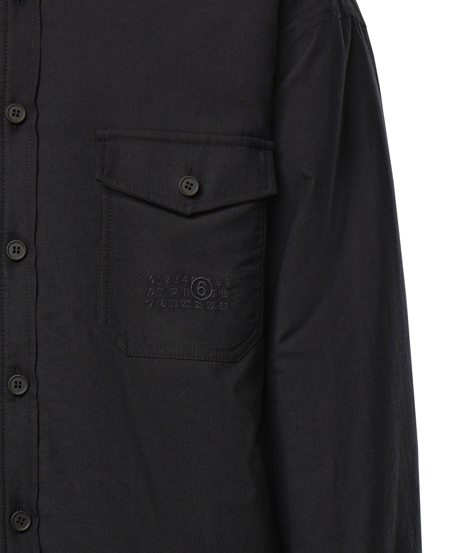 Camicia in misto lana<BR/> SH0DT0045 MTN193962 MM6 Maison Margiela 