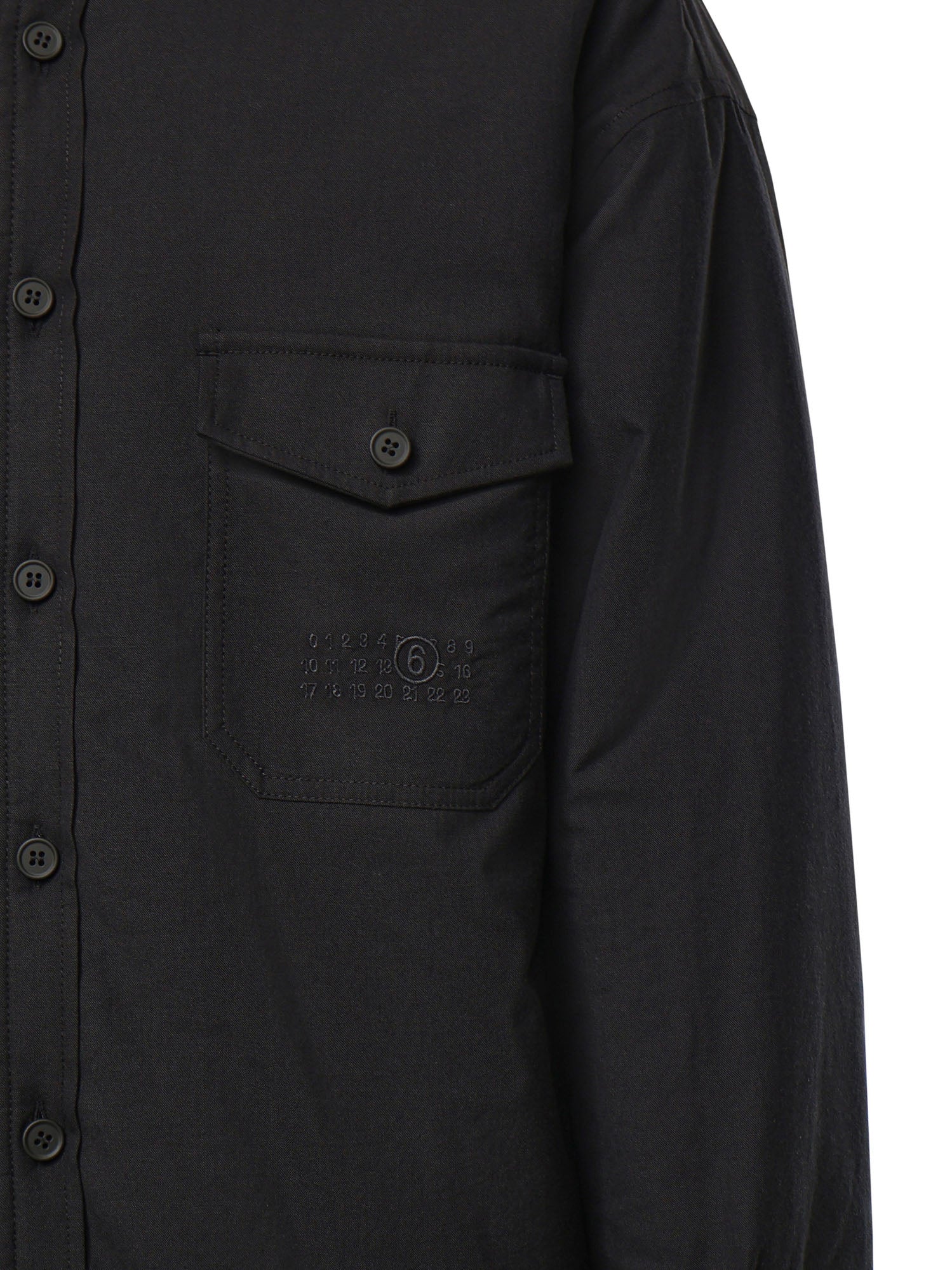 Camicia in misto lana<BR/> SH0DT0045 MTN193962 MM6 Maison Margiela 