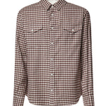 Camicia in flanella check SH0DT0047 M36011001F MM6 Maison Margiela 