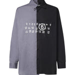 Camicia in popeline di cotone con logo SH0DT0057 MTN182961 MM6 Maison Margiela 