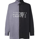 Camicia in popeline di cotone con logo SH0DT0057 MTN182961 MM6 Maison Margiela 