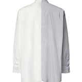 Camicia in popeline di cotone con logo SH0DT0057 MTN183961 MM6 Maison Margiela 
