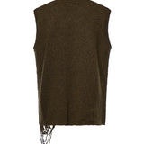 Gilet in maglia di lana SH0FB0026 M13283727S MM6 Maison Margiela 