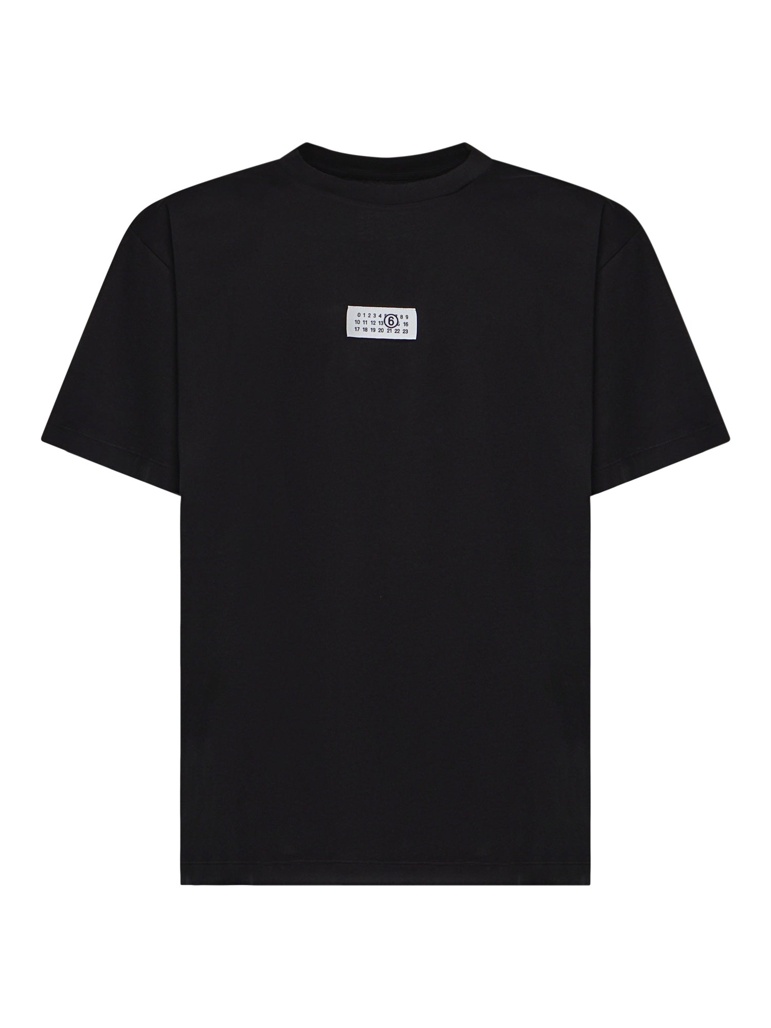 T-shirt Numeric in jersey con logo SH0GC0071 M20258900 MM6 Maison Margiela 