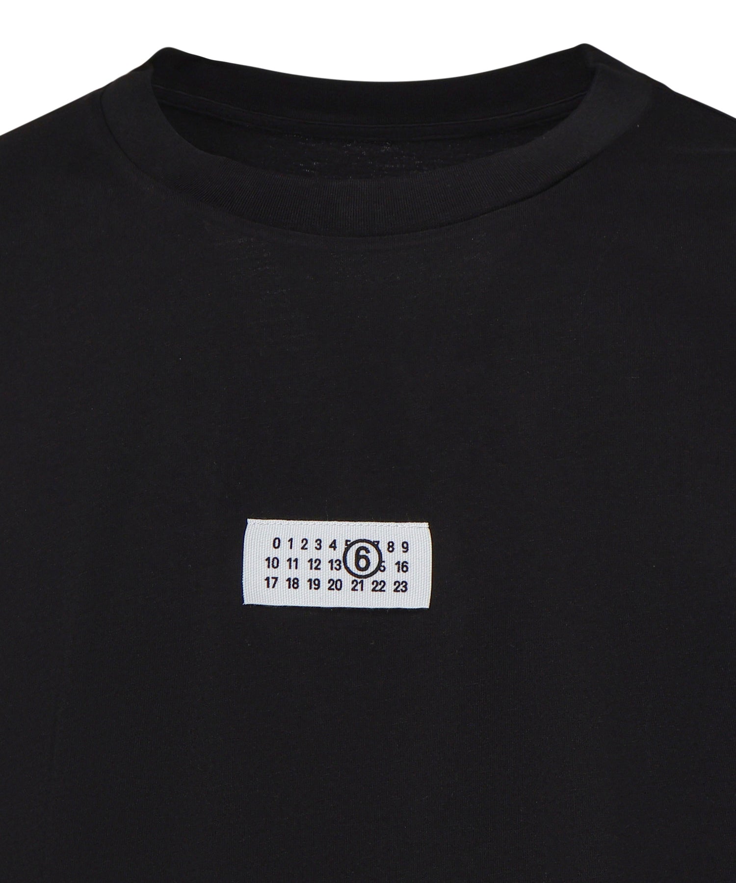 T-shirt Numeric in jersey con logo SH0GC0071 M20258900 MM6 Maison Margiela 