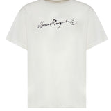 T-shirt in cotone con logo SH0GC0077 M20258101 MM6 Maison Margiela 