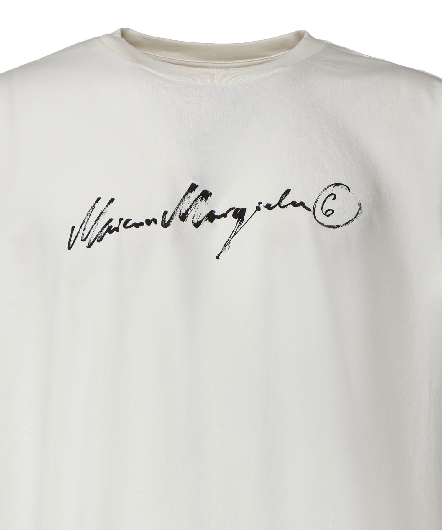 T-shirt in cotone con logo SH0GC0077 M20258101 MM6 Maison Margiela 