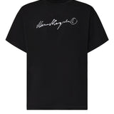 T-shirt in cotone con logo<BR/> SH0GC0077 M20258900 MM6 Maison Margiela 