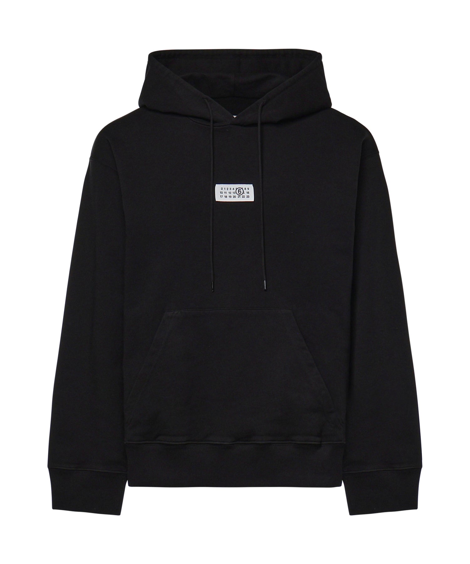 Felpa con cappuccio in cotone<BR/> SH0GU0048 M25025900 MM6 Maison Margiela 