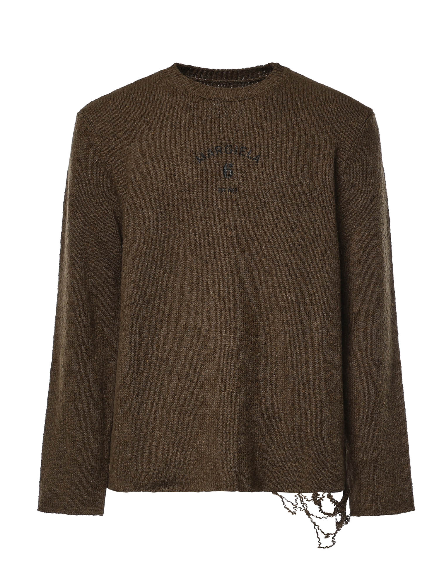 Maglione in misto lana SH0HL0049 M13283727S MM6 Maison Margiela 