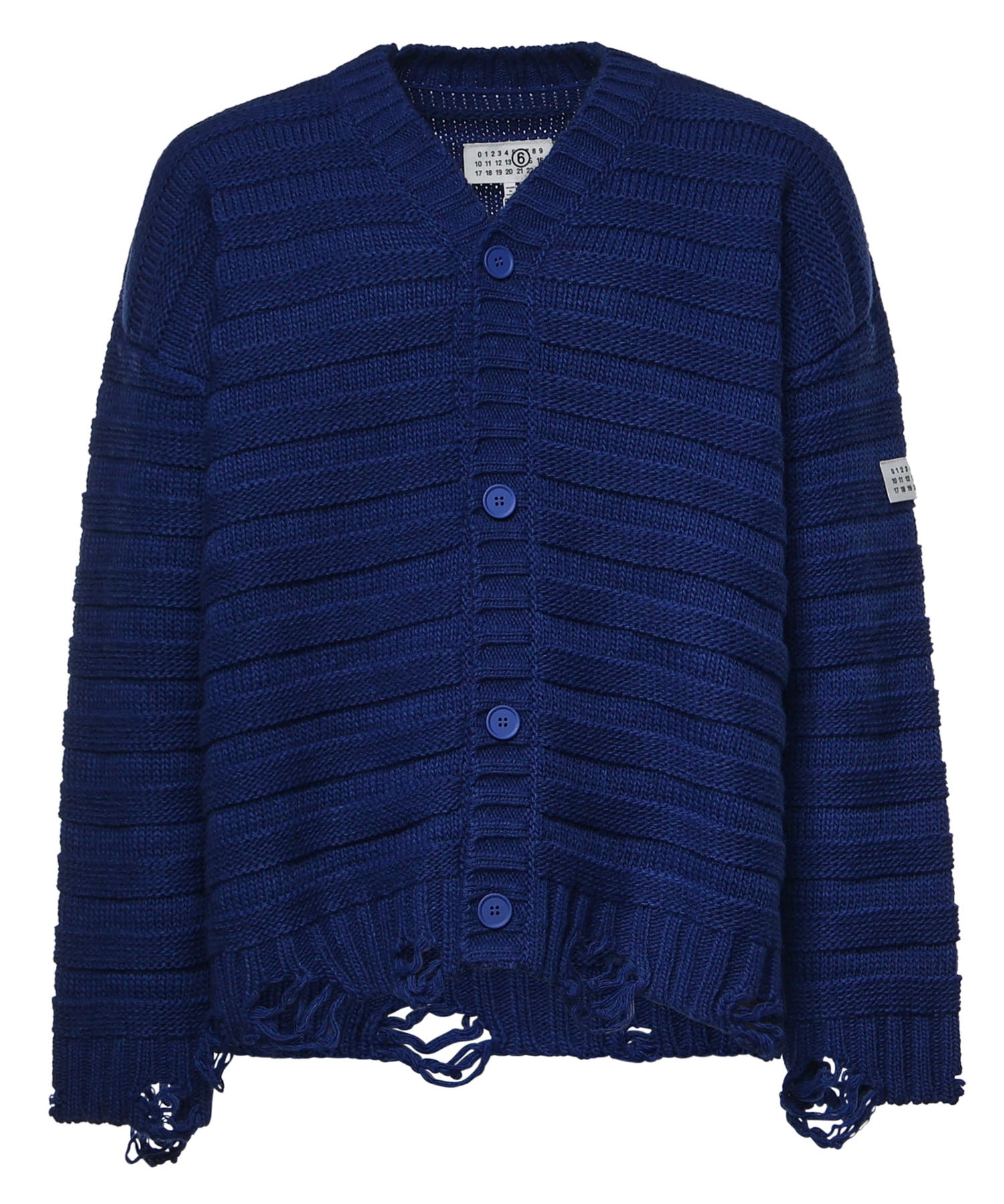 Cardigan in lana SH0HP0005 M13040483 MM6 Maison Margiela 