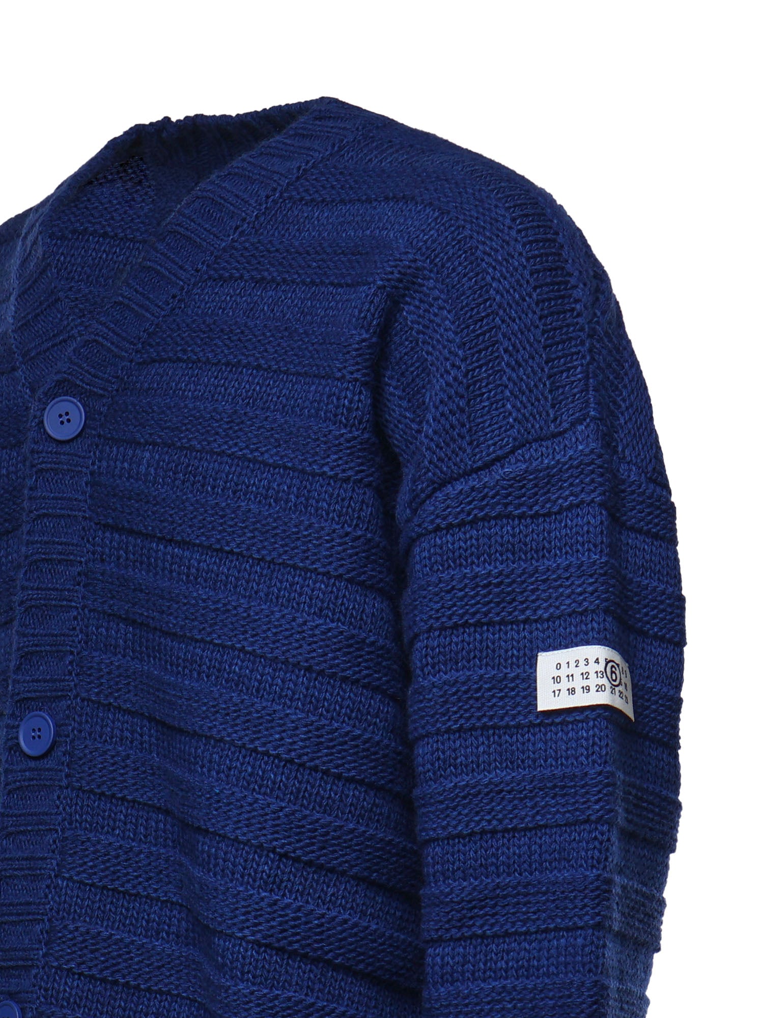 Cardigan in lana SH0HP0005 M13040483 MM6 Maison Margiela 