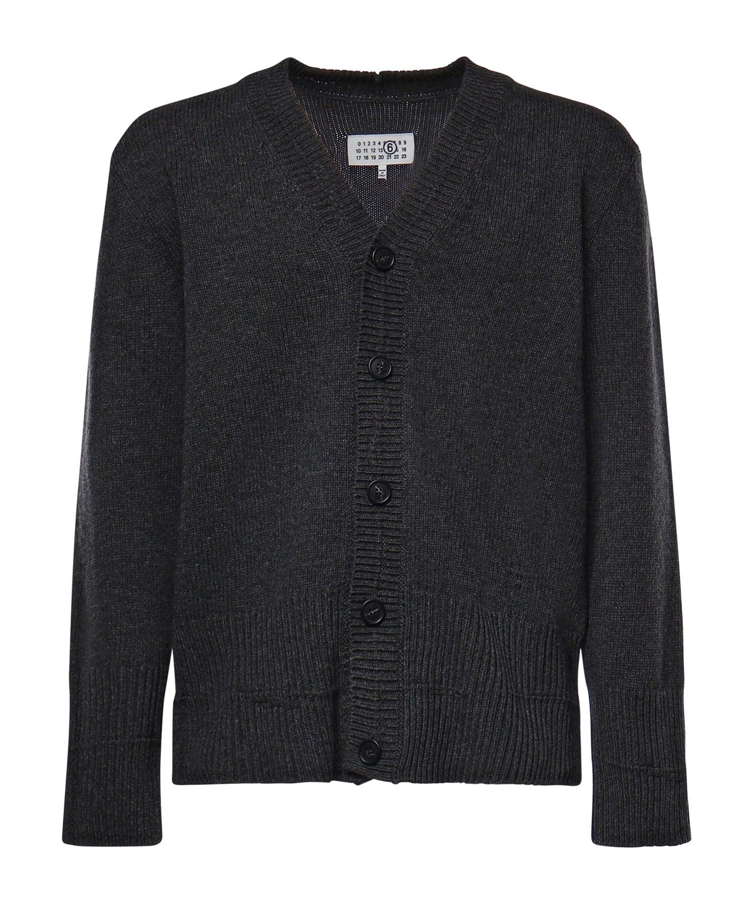 Cardigan in lana SH0HP0014 M13287855M MM6 Maison Margiela 