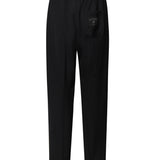 Pantaloni in misto lana SH0KA0023 M36020899 MM6 Maison Margiela 