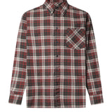 Camicia con logo ricamato check SH2DT0057 M36114001S MM6 Maison Margiela 