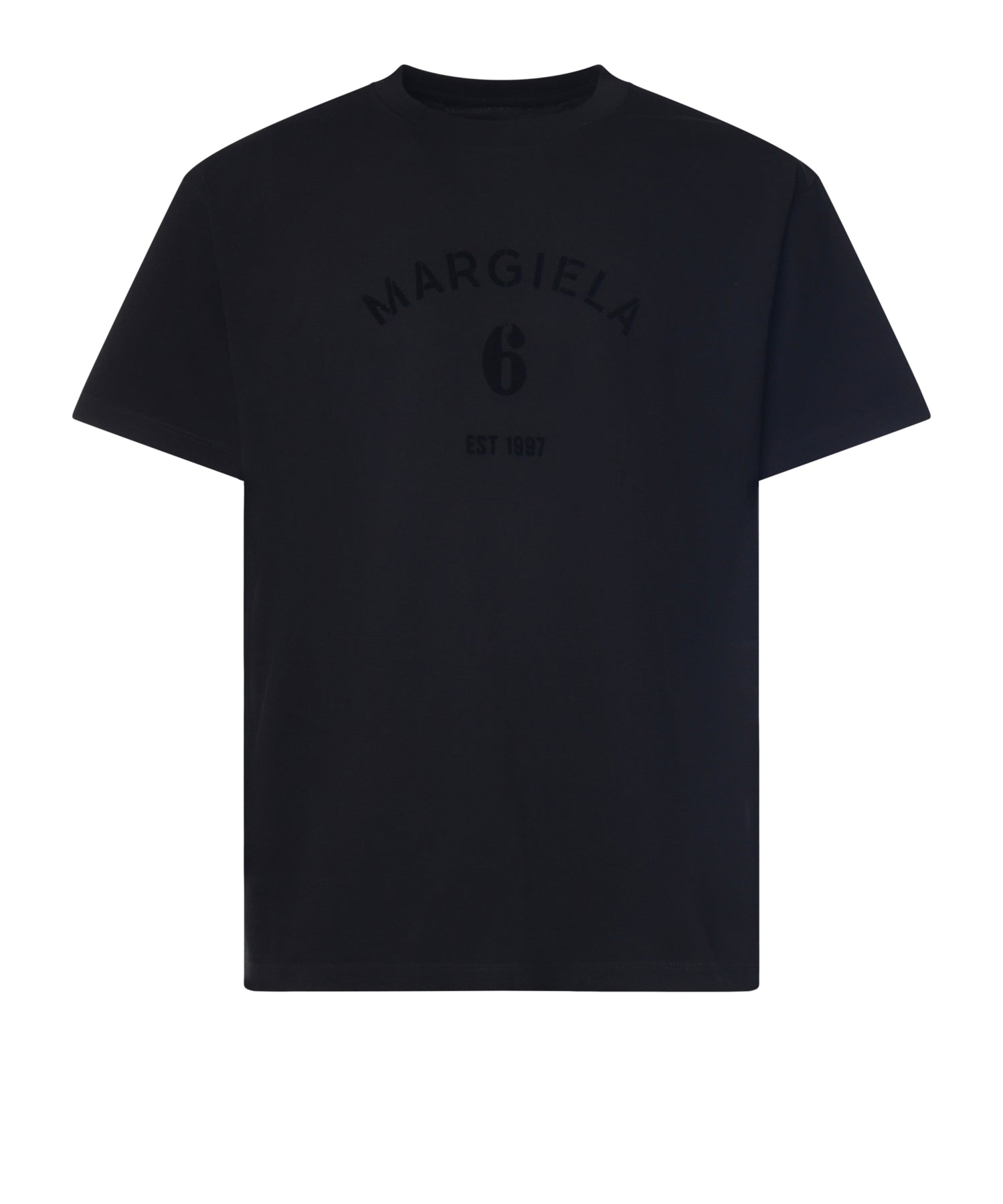 T-shirt in cotone con logo SH2GC0048 M20048900 MM6 Maison Margiela 
