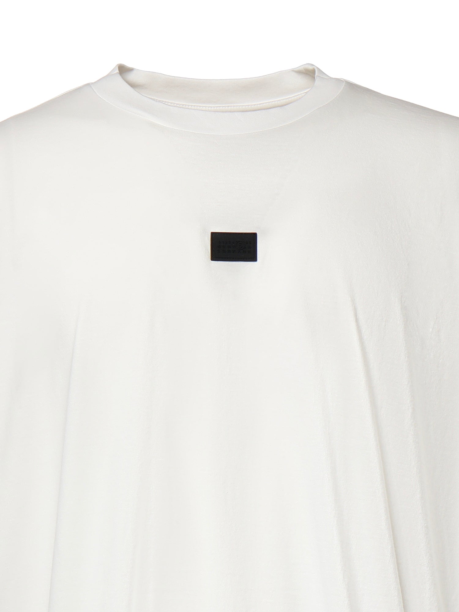T-shirt in cotone con logo SH2GC0051 M20048101 MM6 Maison Margiela 