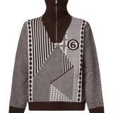 Polo in misto lana SH2GL0015 M13354001J MM6 Maison Margiela 
