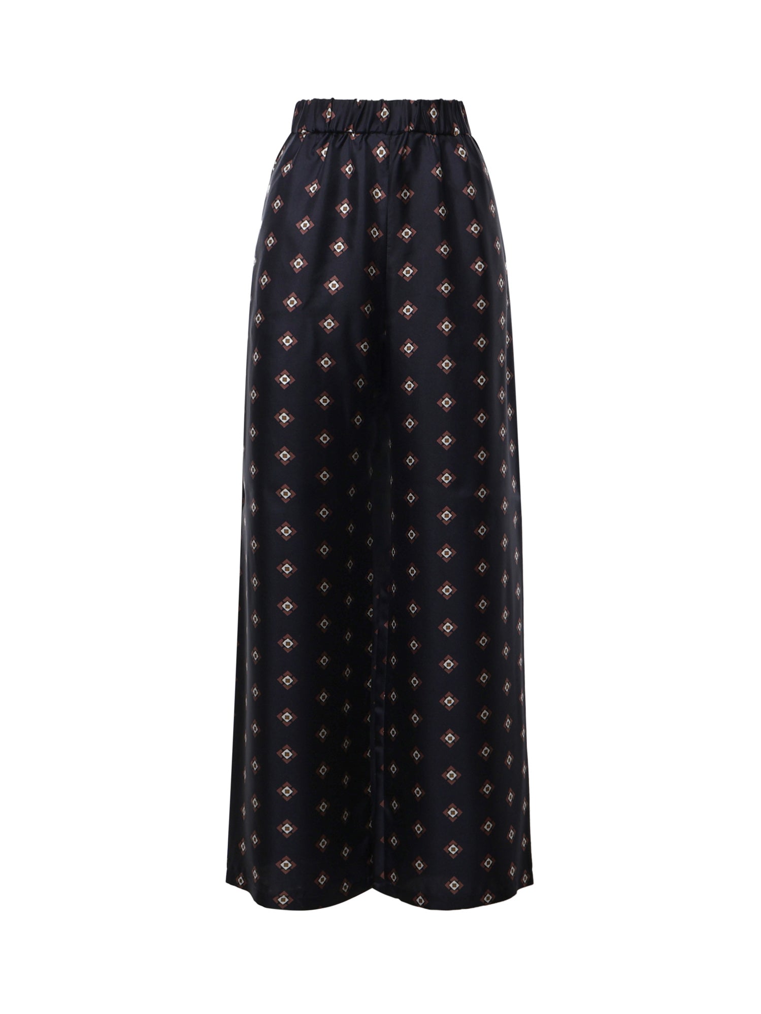 Pantalone in seta stampata 2626136037600 002 MM Max Mara 