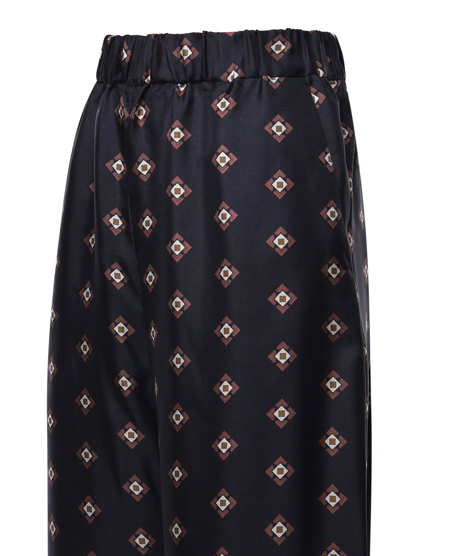 Pantalone in seta stampata 2626136037600 002 MM Max Mara 