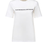 T-shirt in cotone 2626946017600 001 MM Max Mara 