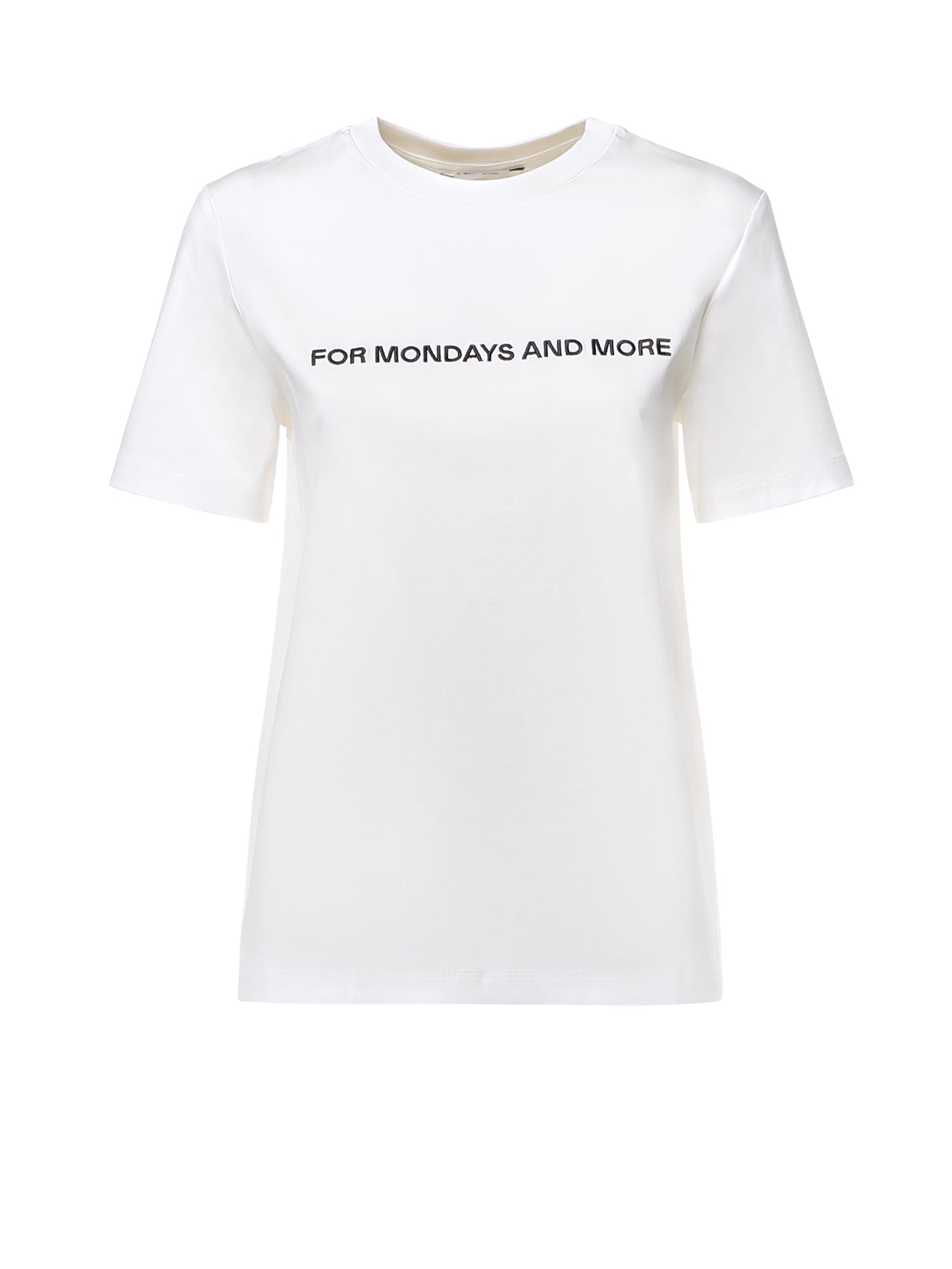 T-shirt in cotone 2626946017600 001 MM Max Mara 
