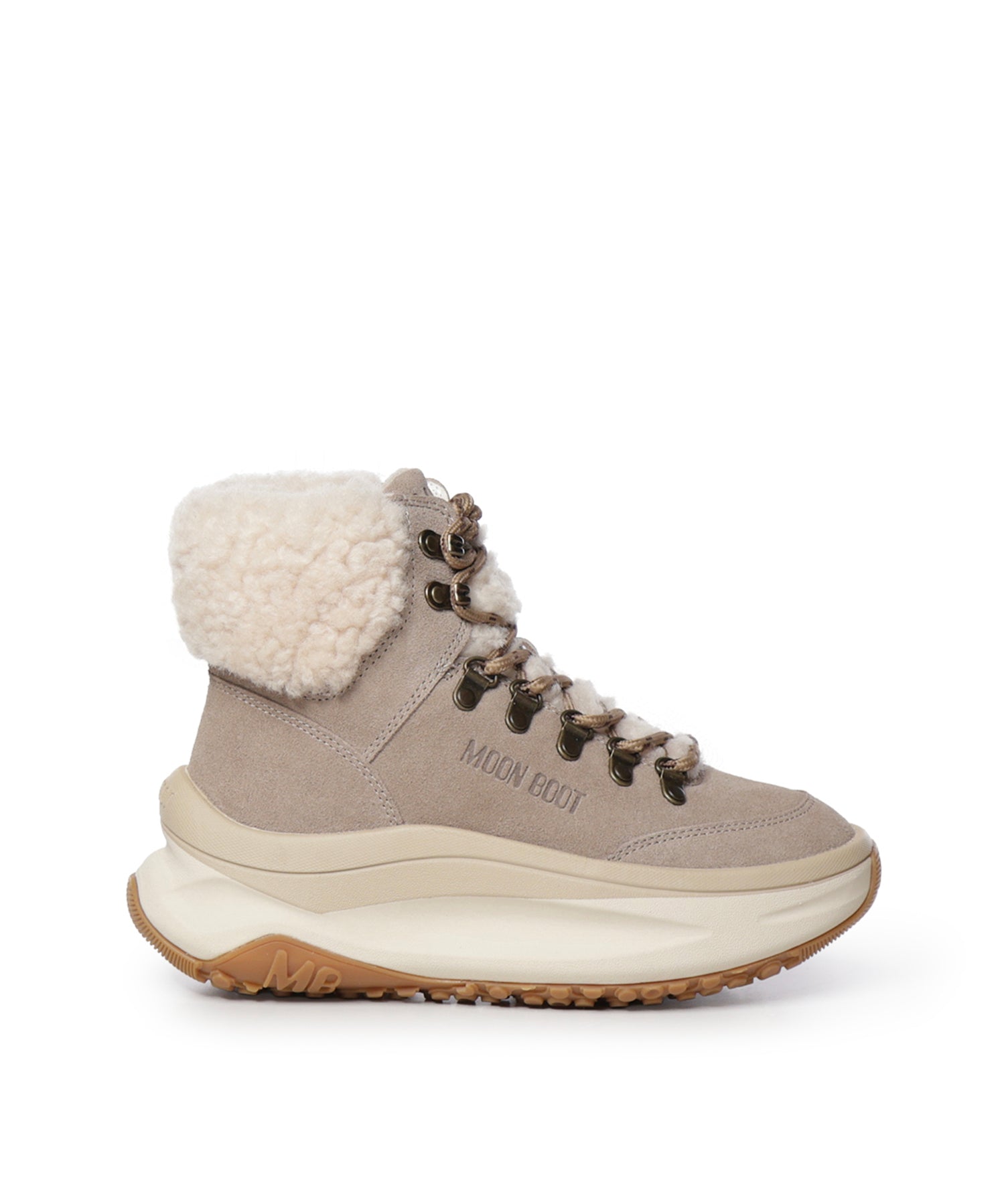Sneaker Moon247 City Mid in shearling 80D2490130 H046 MOON BOOT 