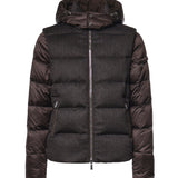 Piumino Casciano-Se9 con cappuccio MOUGI100147 U0202 MooRER 