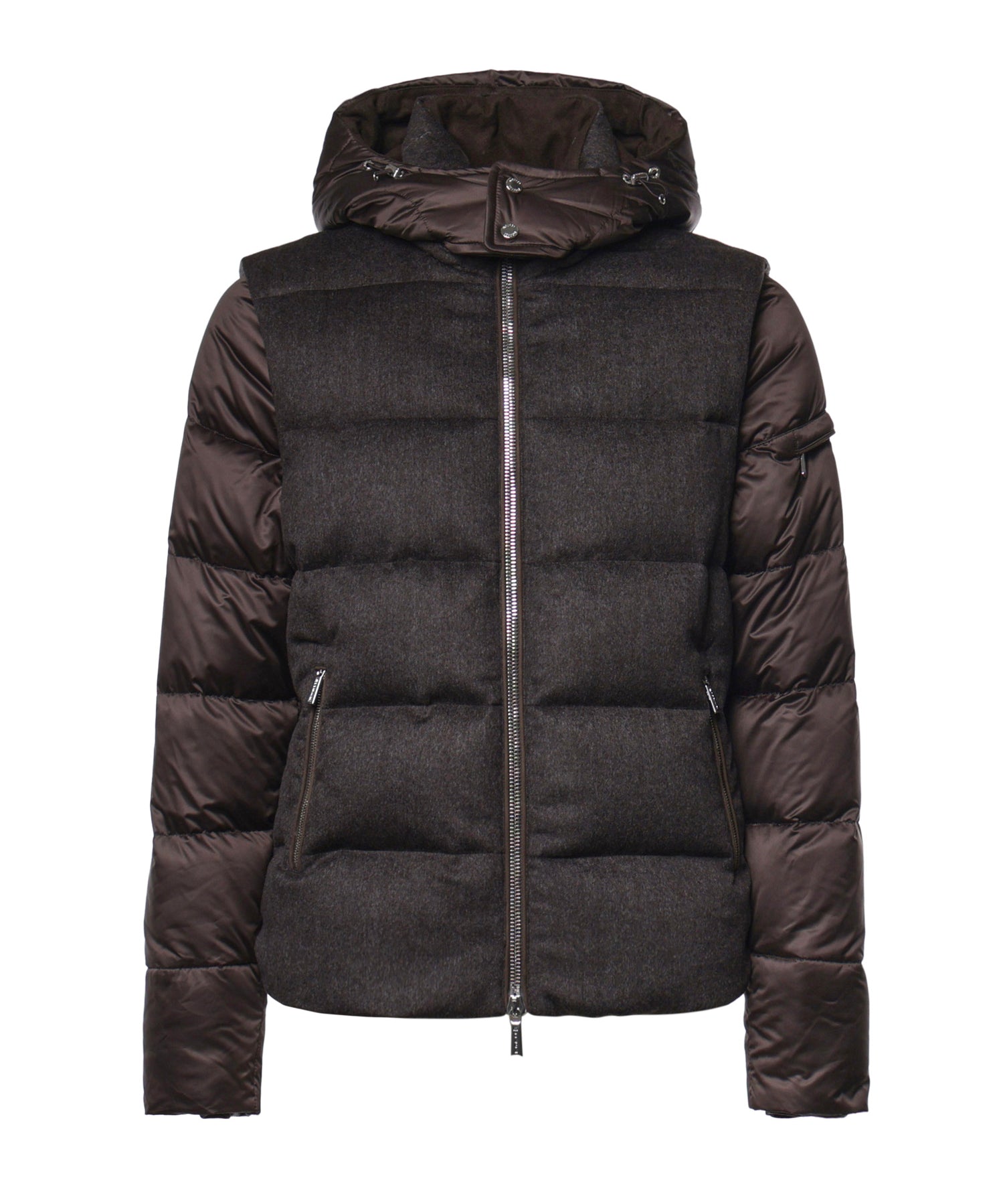 Piumino Casciano-Se9 con cappuccio MOUGI100147 U0202 MooRER 