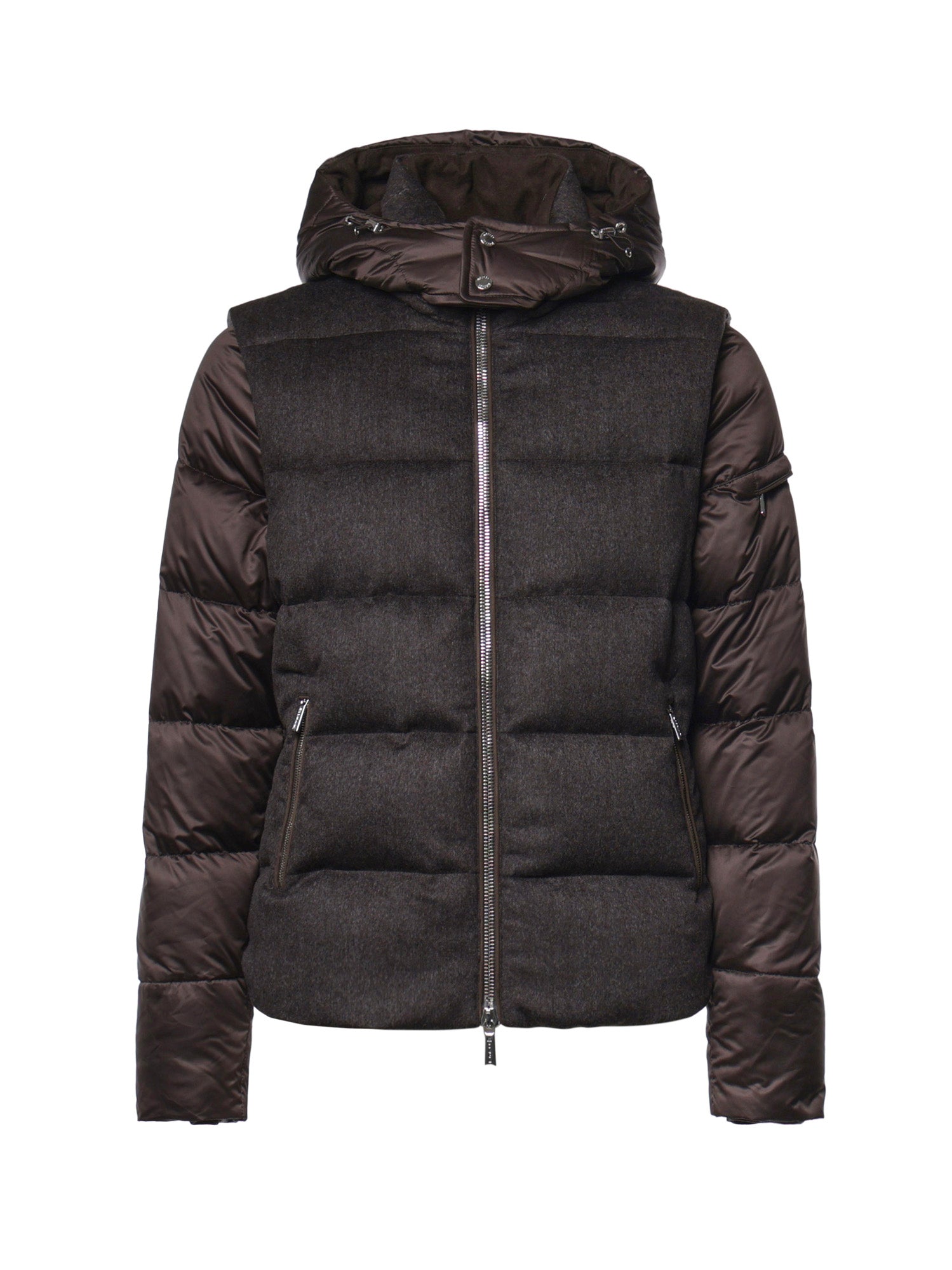 Piumino Casciano-Se9 con cappuccio MOUGI100147 U0202 MooRER 