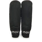 Stivali Eskimo 40 rhinestones logo<BR/> MUFW101052A BKBK MOU 