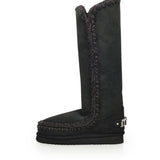 Stivali Eskimo 40 rhinestones logo<BR/> MUFW101052A BKBK MOU 
