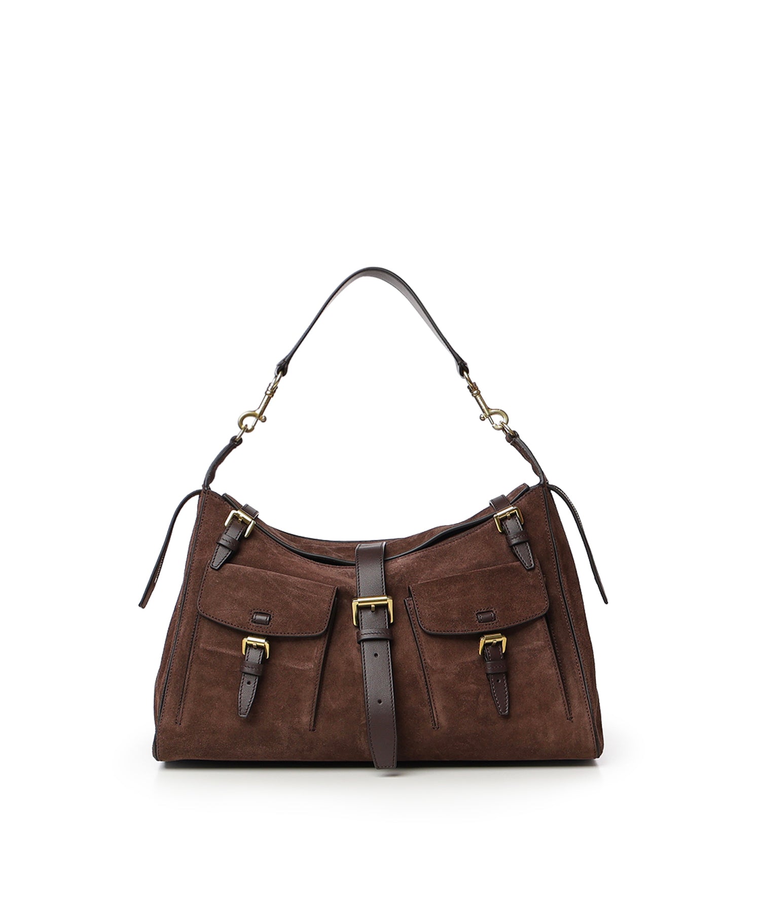 Borsa a spalla Roxanne in suede HH0146 047F614 MULBERRY 