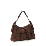Borsa a spalla Roxanne in suede HH0146 047F614 MULBERRY 