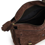 Borsa a spalla Roxanne in suede HH0146 047F614 MULBERRY 