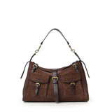 Borsa a spalla Roxanne in suede HH0146 047F614 MULBERRY 