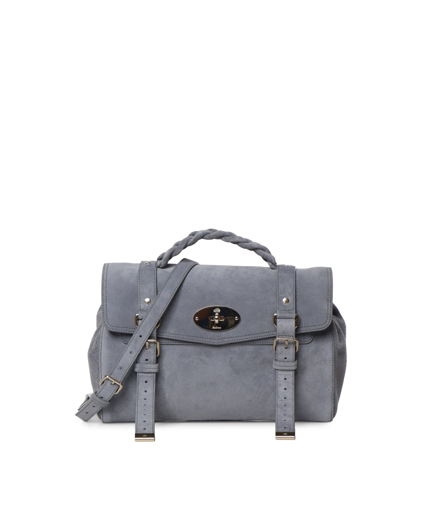 Borsa a mano Alexa in suede HH9879 047D117 MULBERRY 