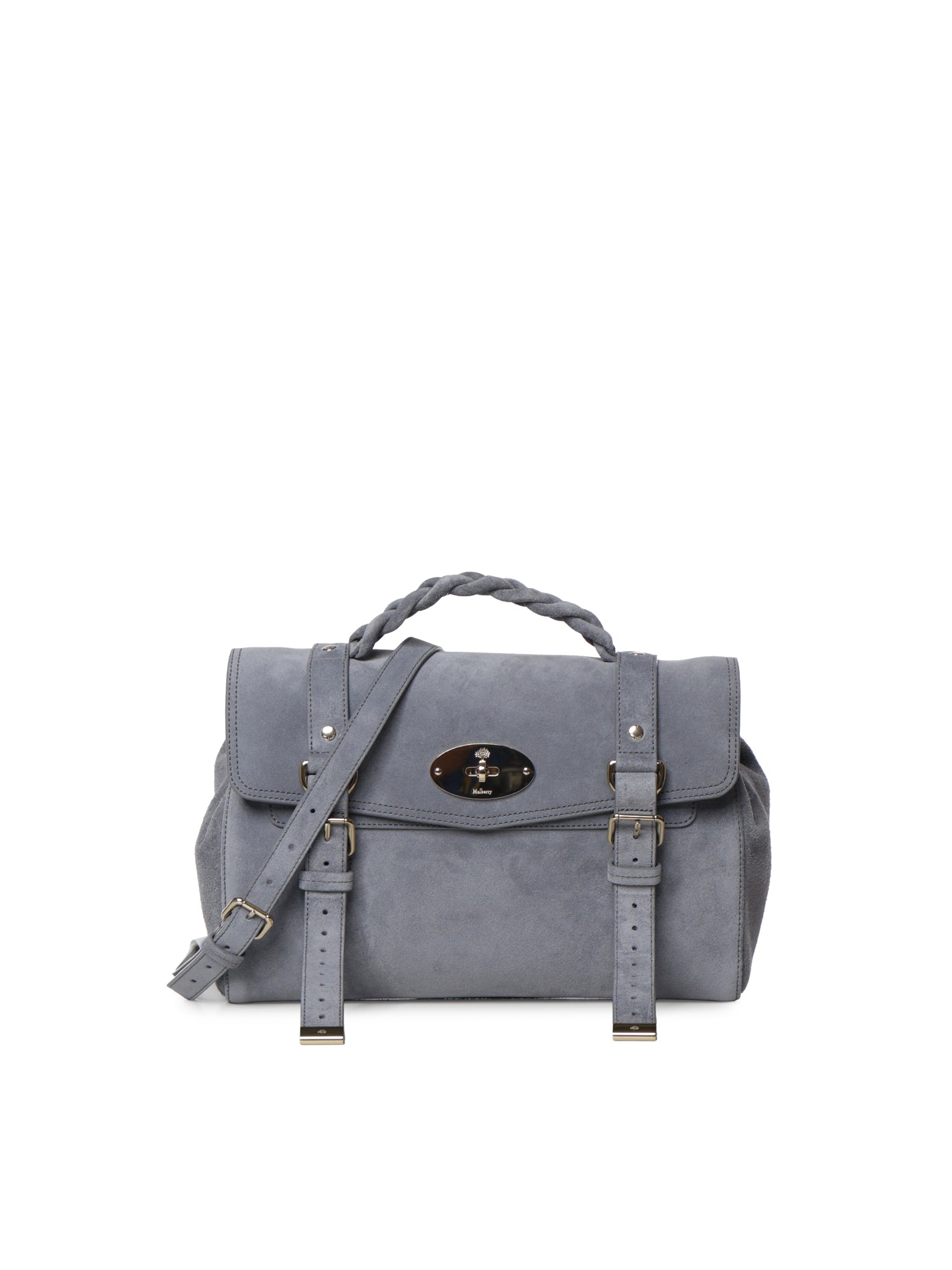 Borsa a mano Alexa in suede HH9879 047D117 MULBERRY 