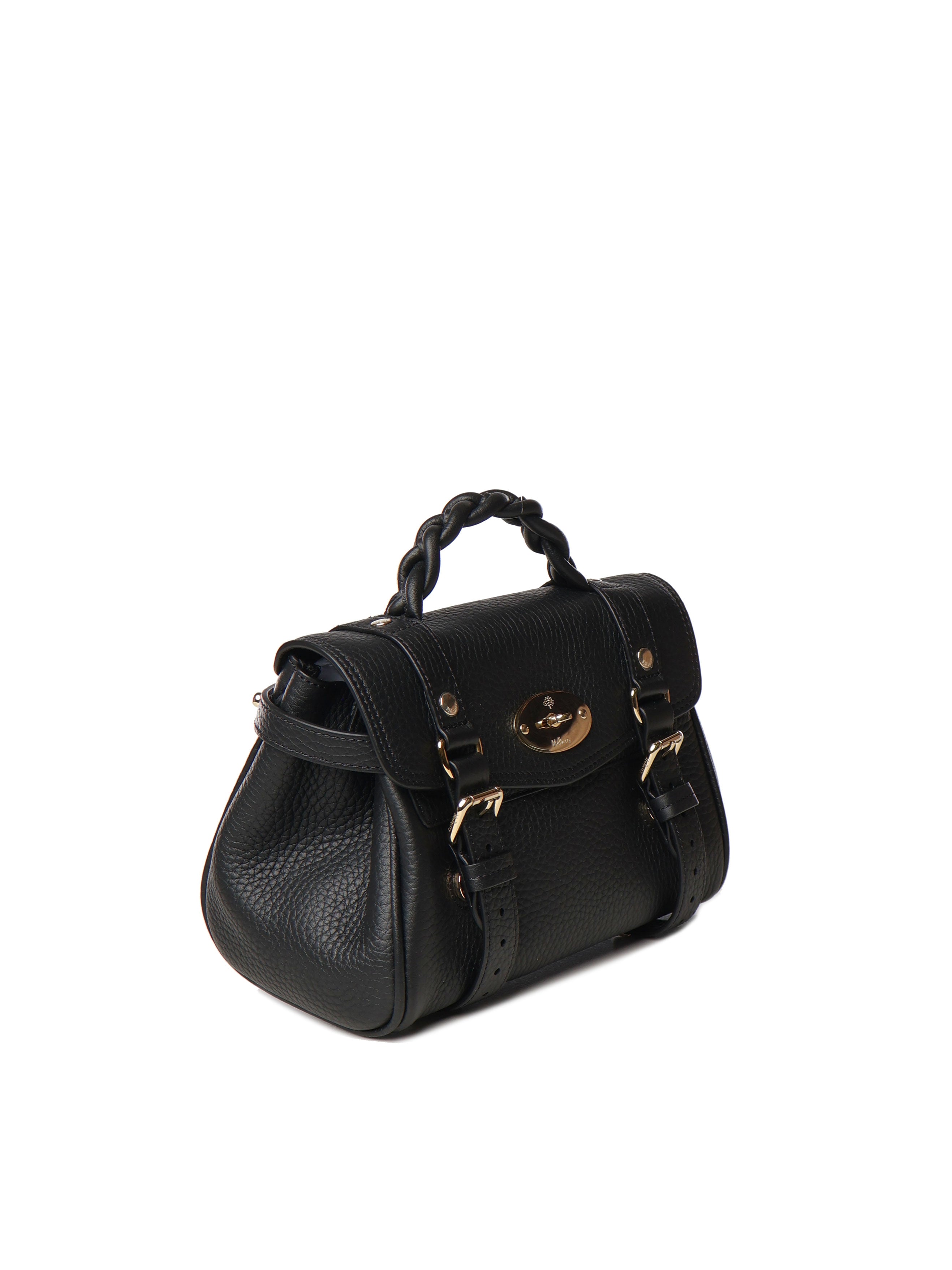 MINI ALEXA HEAVY GRAIN HANDBAG RL6595 736A100 MULBERRY 