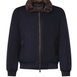 Bomber Asheville in misto lana ASHEVILLE DRK BLU ONTHEBUND 