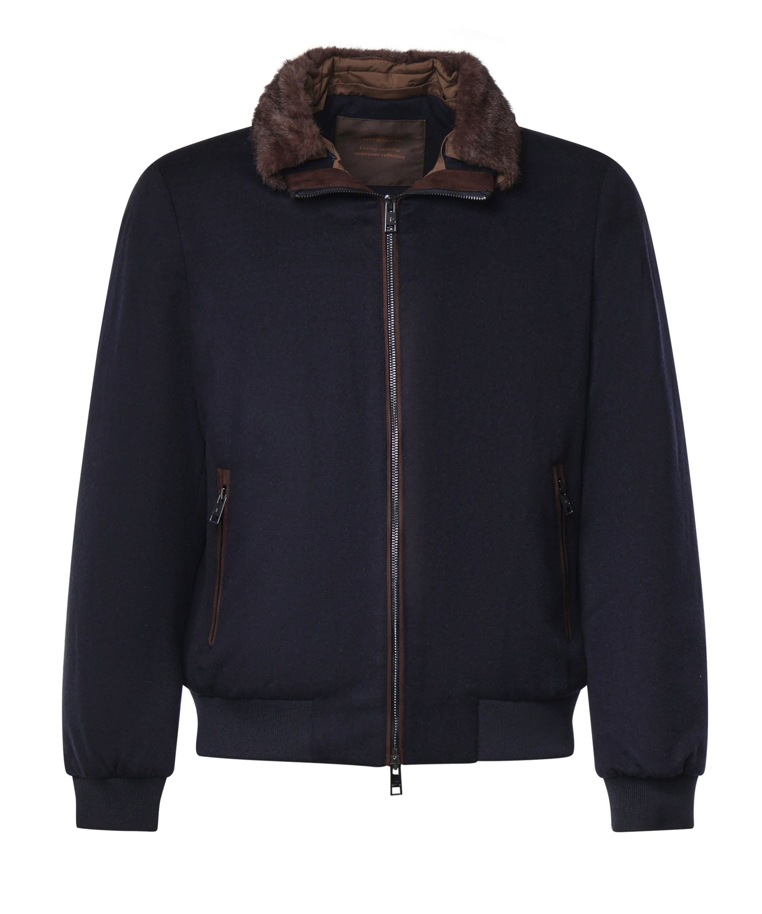 Bomber Asheville in misto lana ASHEVILLE DRK BLU ONTHEBUND 